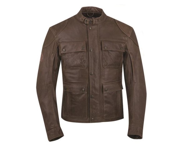 Indian Benjamin Brown Leather Jacket CE